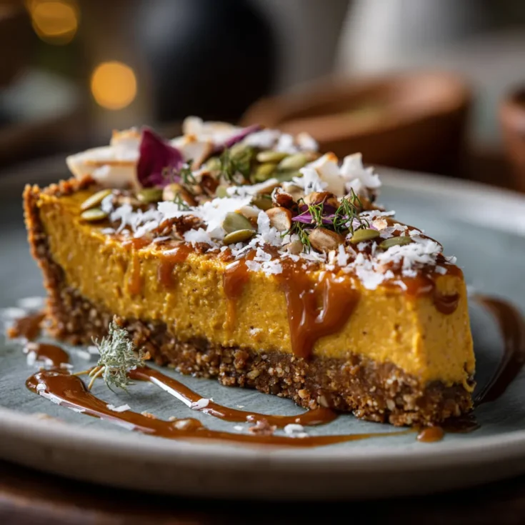 No-Bake Savory Pumpkin Pie Recipe 1