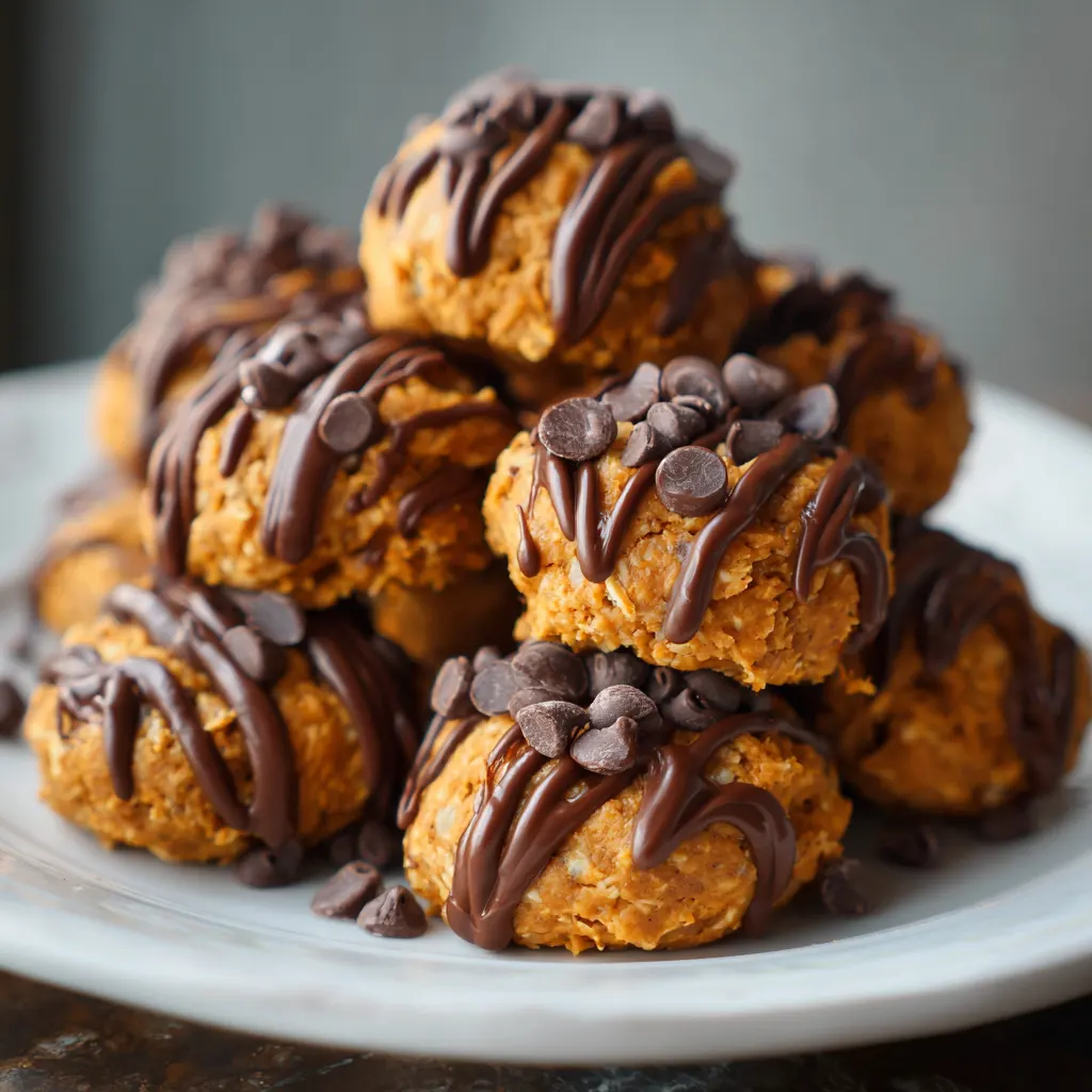 No-Bake Vegan Pumpkin Cookies 3