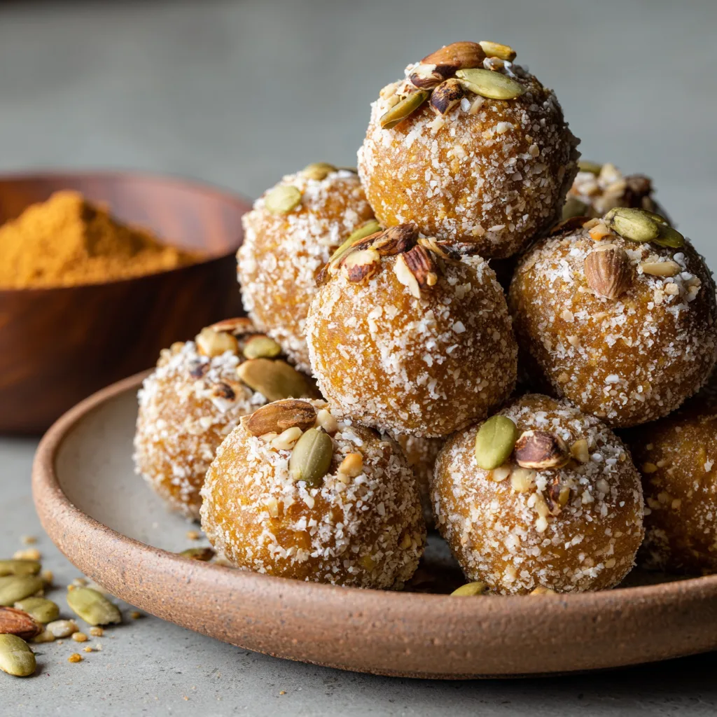 No-Bake Vegan Pumpkin Cookies 1