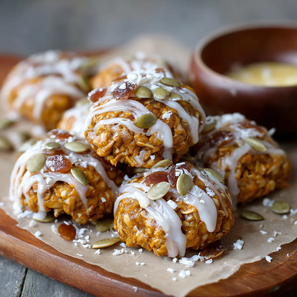 No-Bake Vegan Pumpkin Cookies 2