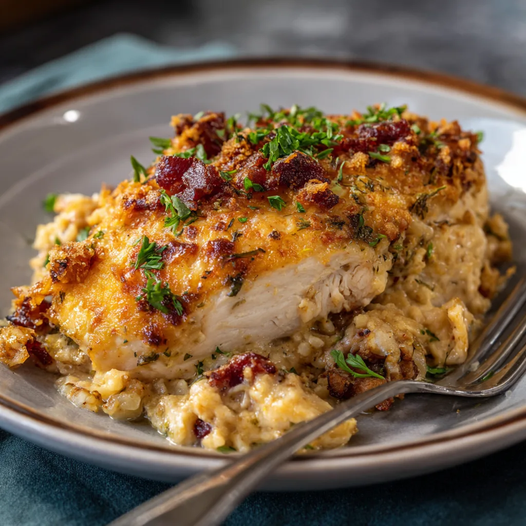No Oil Air Fryer Chicken Breast Casserole Recipe 3