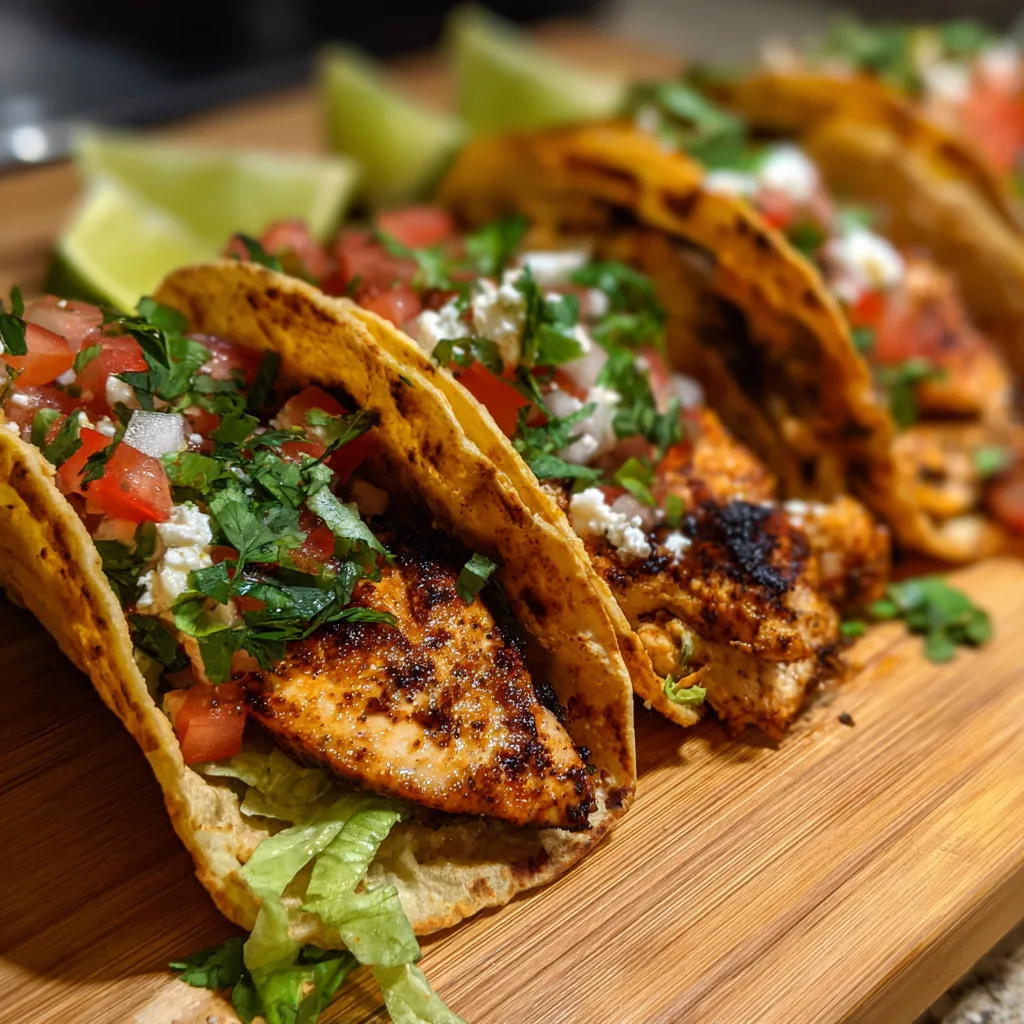 No Oil Glazed Chicken Breast Tacos 3