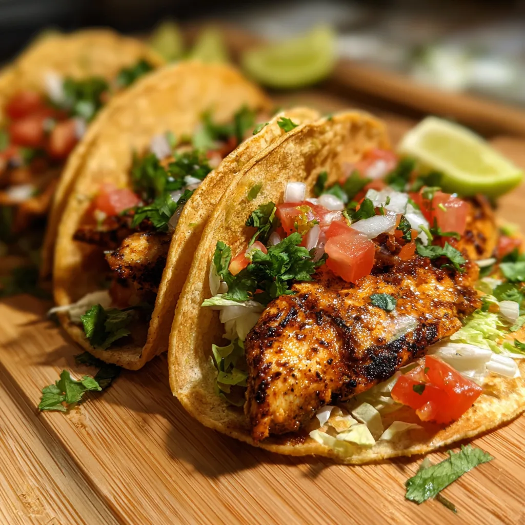 No Oil Glazed Chicken Breast Tacos 2
