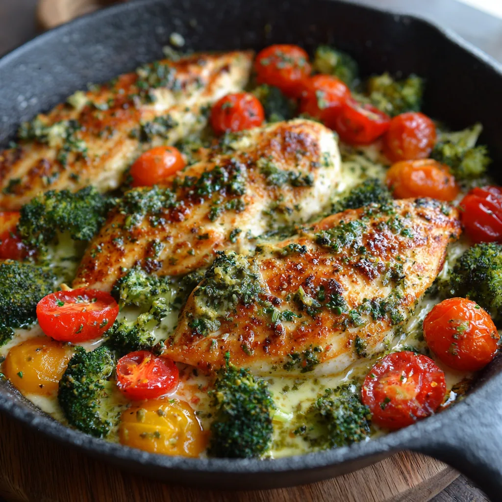 One-Pan Healthy Baked Chicken Breast Skillet (So Easy!) 1