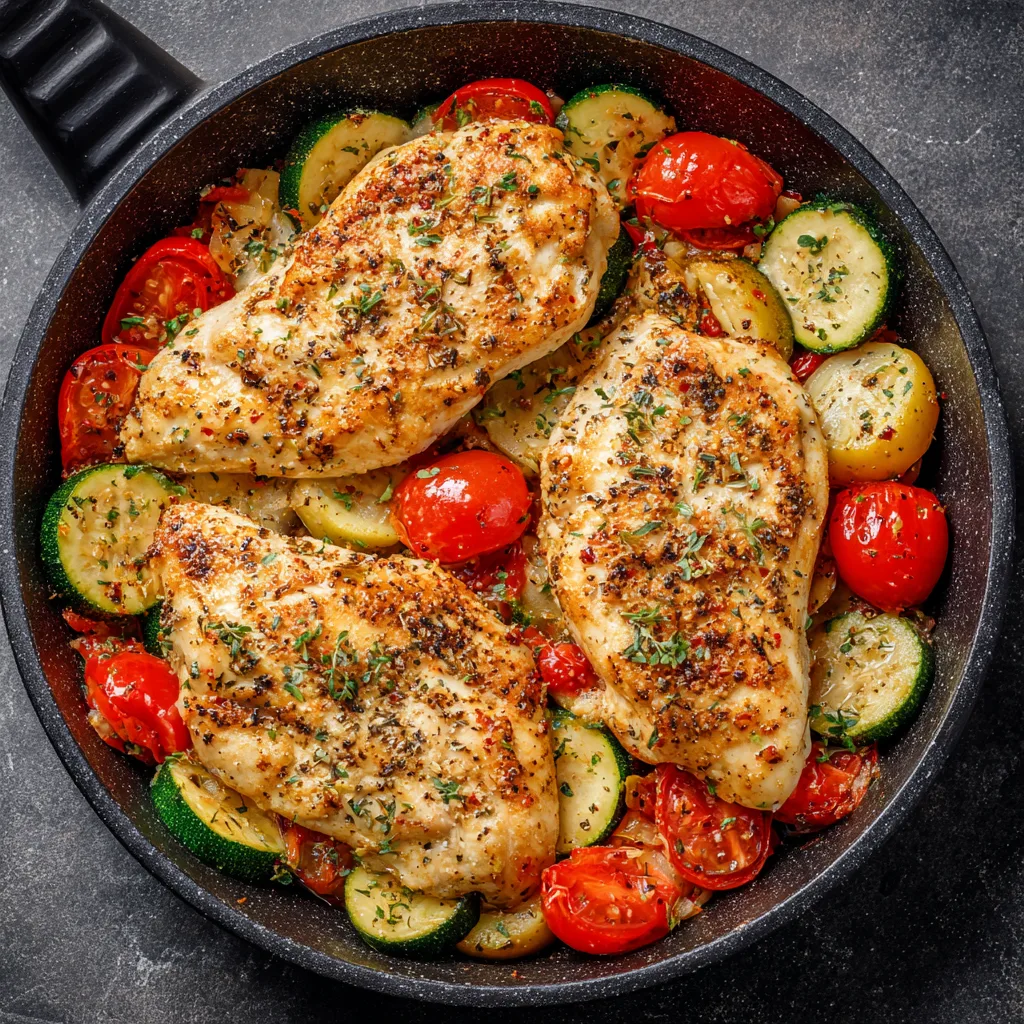One-Pan Healthy Baked Chicken Breast Skillet (So Easy!) 3