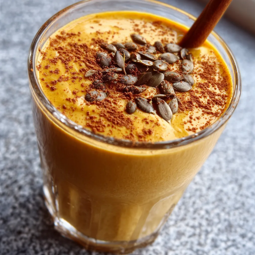 One-Pot Spiced Pumpkin Smoothie 3