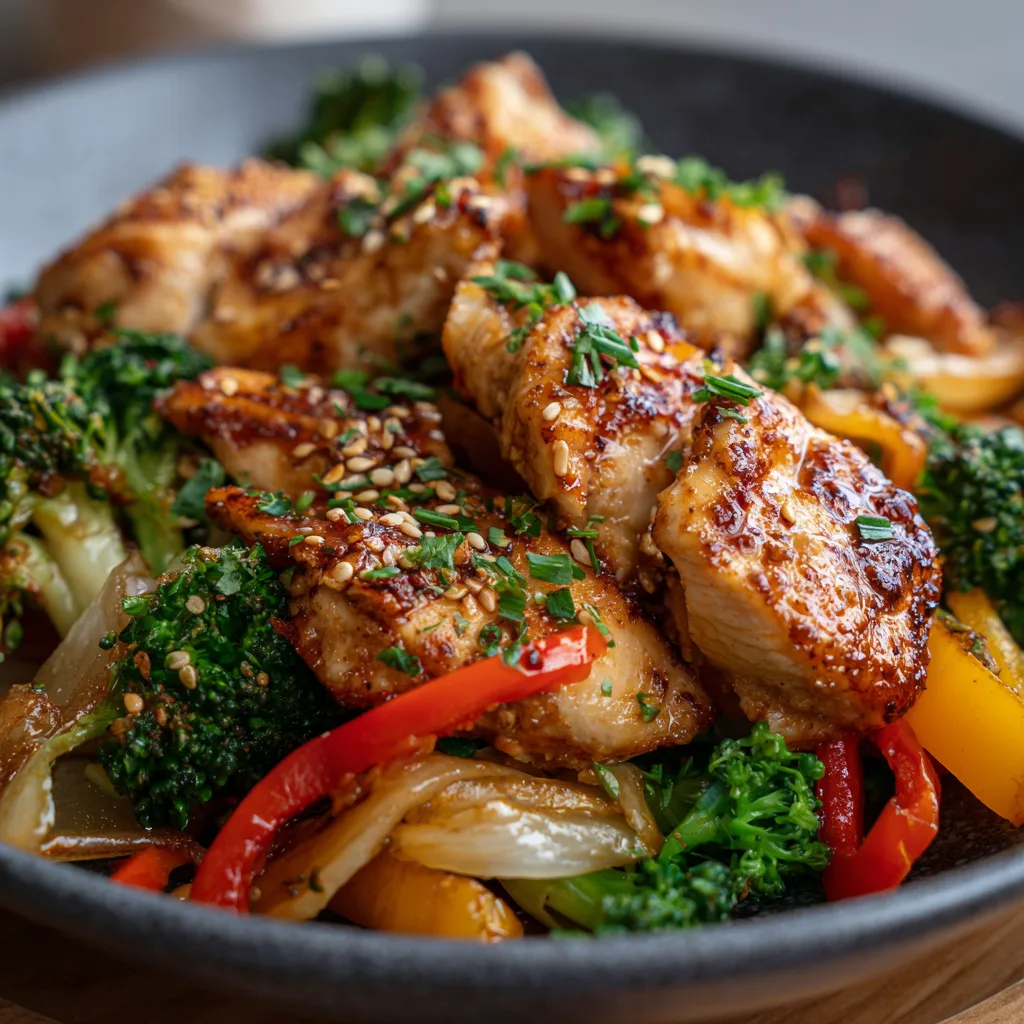 Quick Baked Chicken Breast Stir Fry Recipe 2