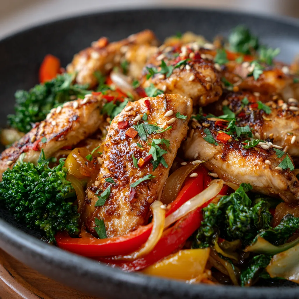 Quick Baked Chicken Breast Stir Fry Recipe 4