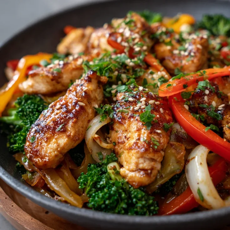 Quick Baked Chicken Breast Stir Fry Recipe 1