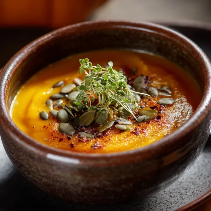 Quick Low Carb Pumpkin Soup 1