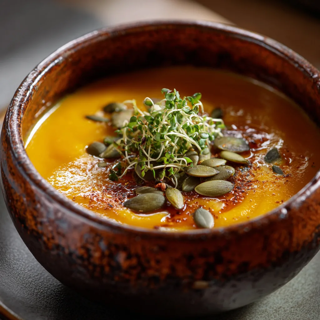 Quick Low Carb Pumpkin Soup 4