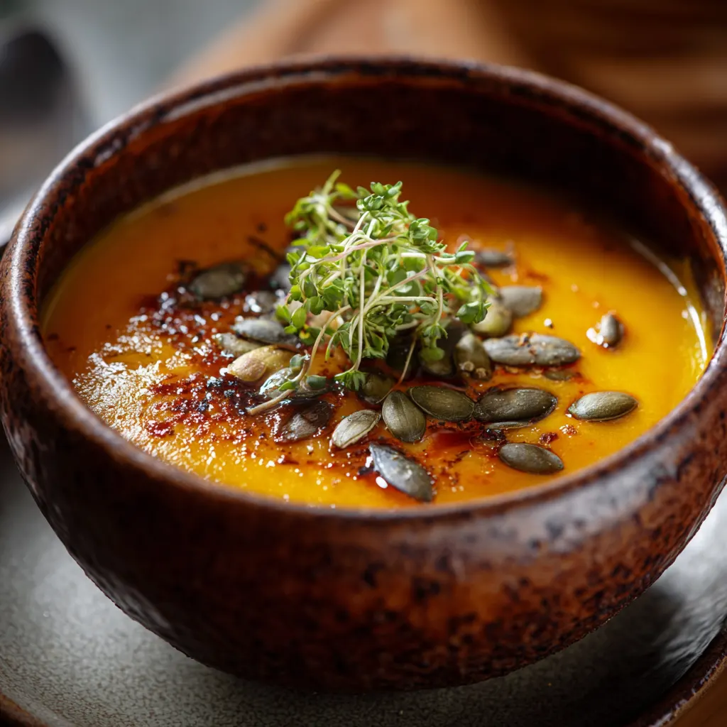 Quick Low Carb Pumpkin Soup 3