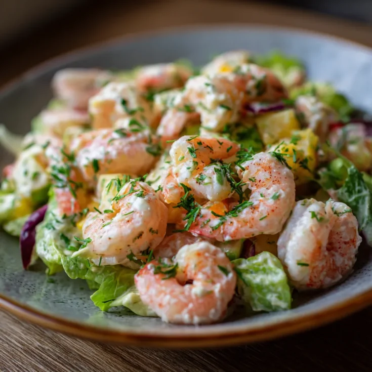 Quick Low Carb Shrimp Salad Recipe 1