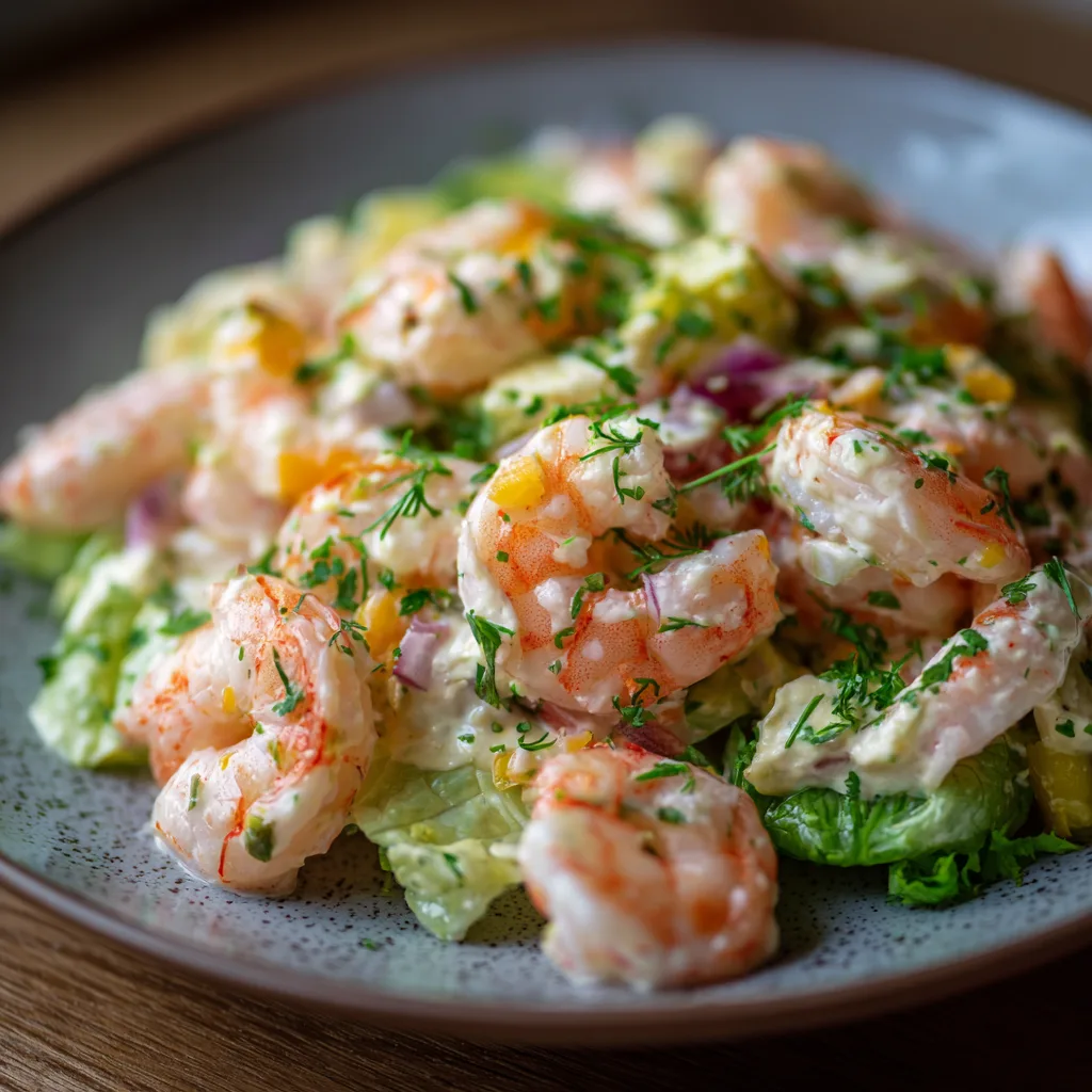 Quick Low Carb Shrimp Salad Recipe 3