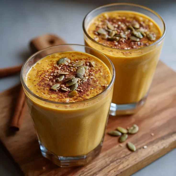 Quick Vegan Pumpkin Smoothie Recipe