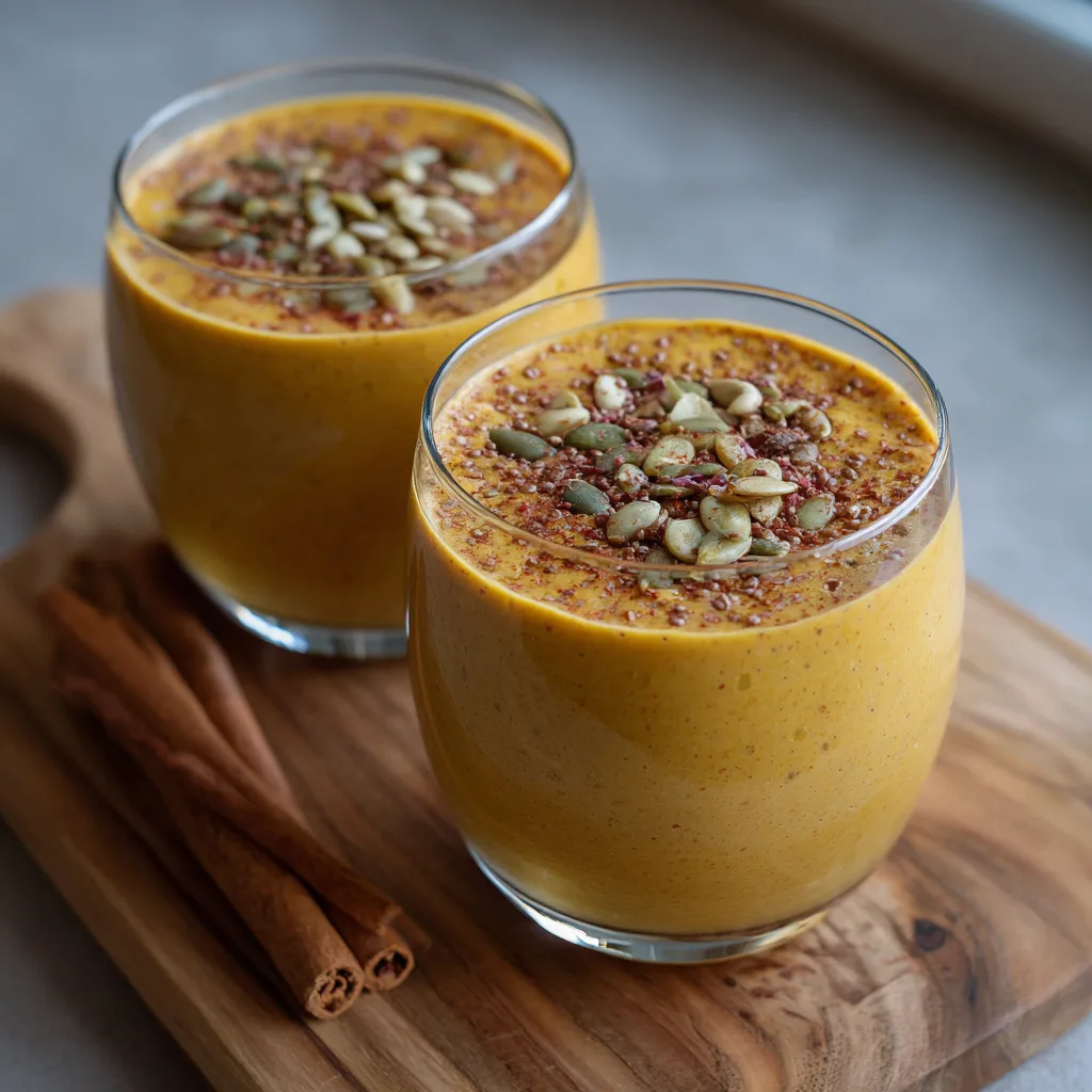 Quick Vegan Pumpkin Smoothie Recipe 2