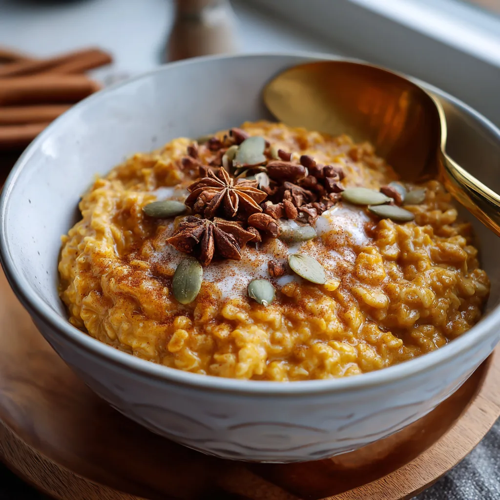 Simple Spiced Pumpkin Oatmeal Recipe 3