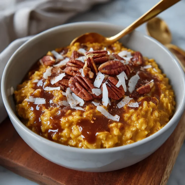 Simple Spiced Pumpkin Oatmeal Recipe 1