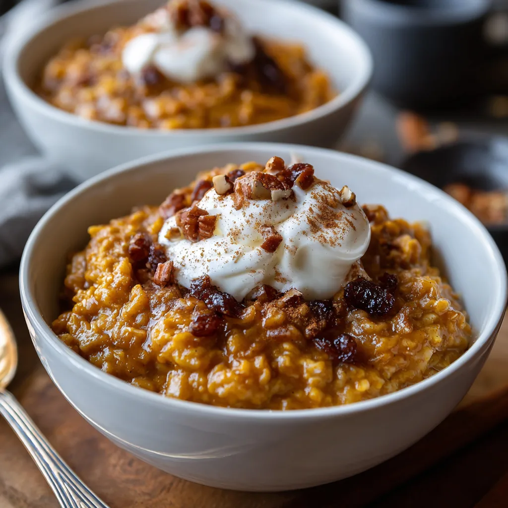 Slow Cooker Easy Pumpkin Oatmeal 3