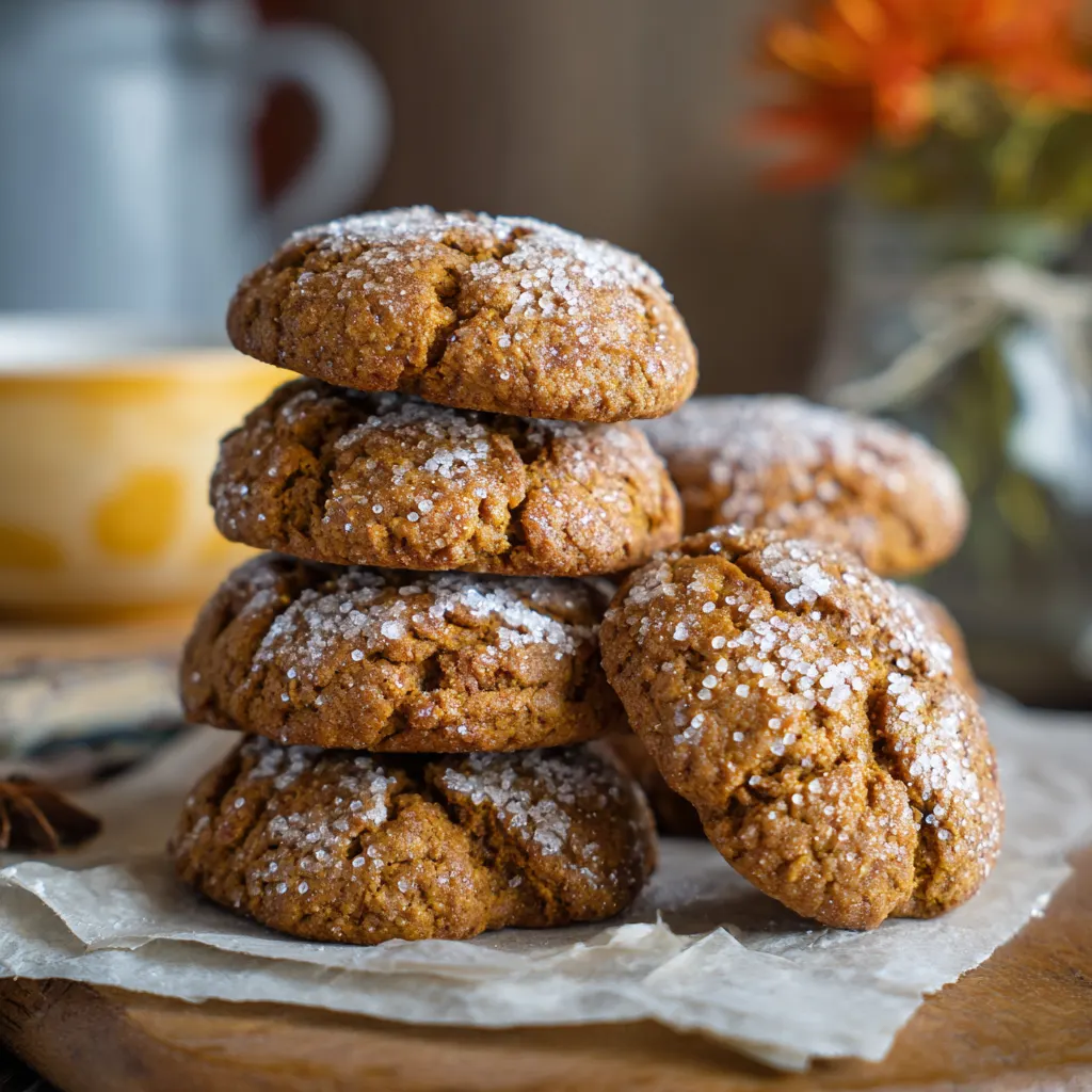 Soft Cozy Pumpkin Cookies (Fall Favorite!) 1