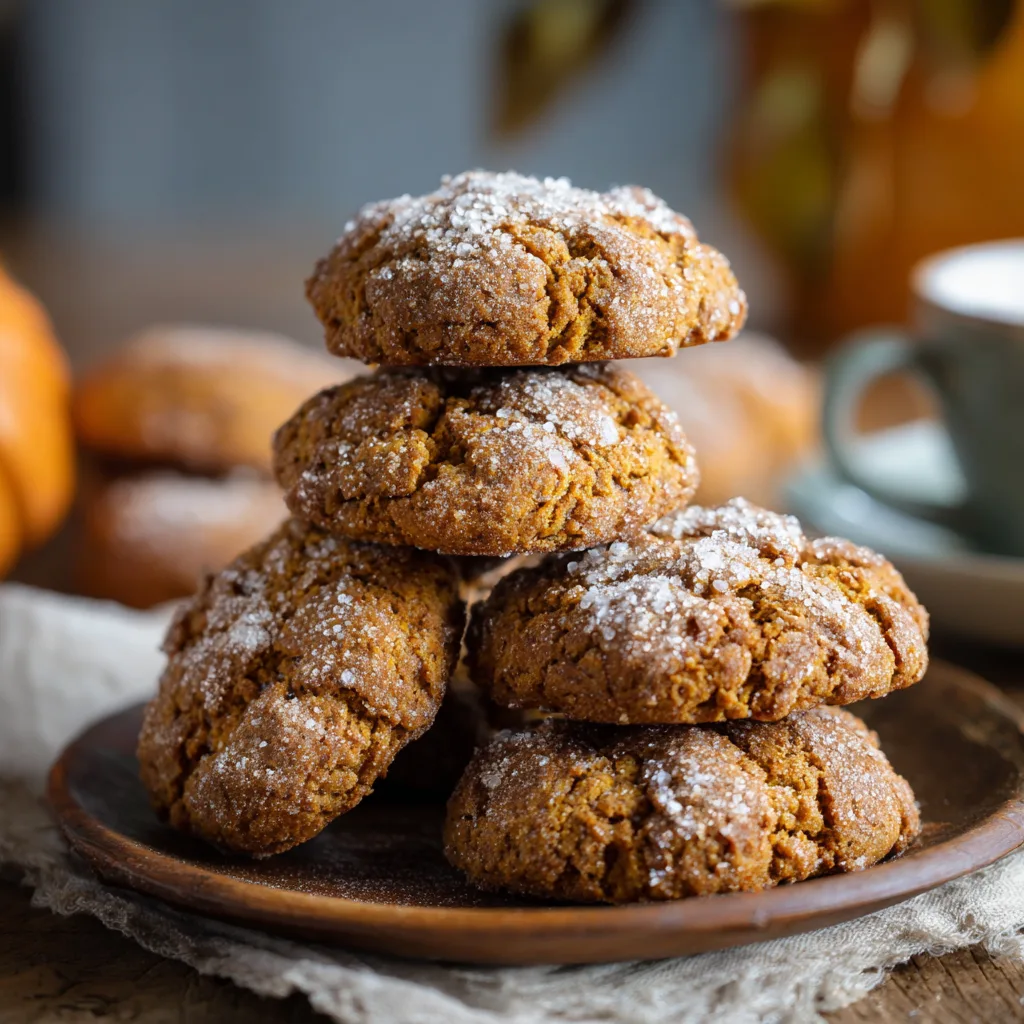 Soft Cozy Pumpkin Cookies (Fall Favorite!) 2