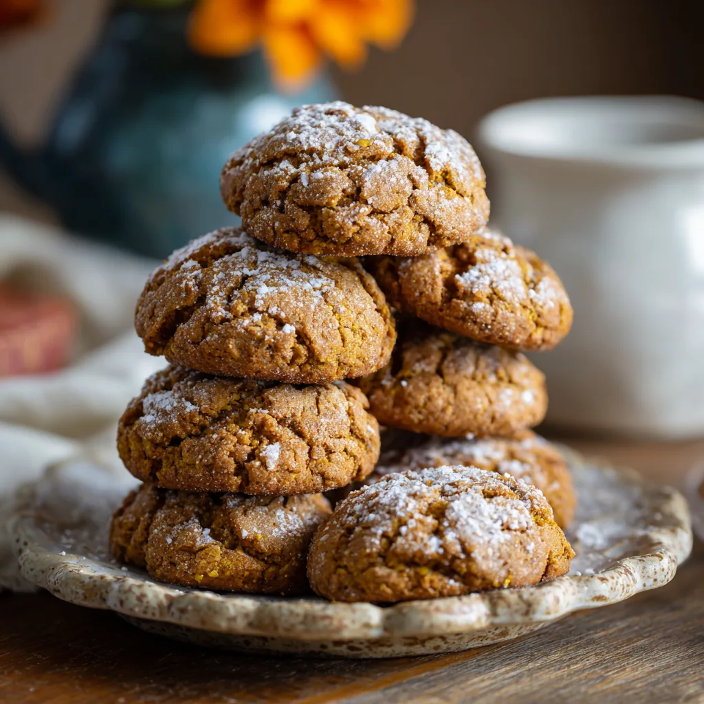 Soft Cozy Pumpkin Cookies (Fall Favorite!) 3