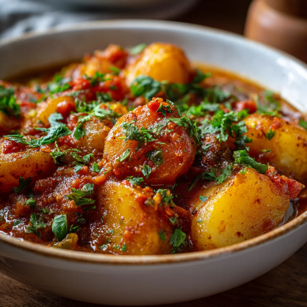 Spicy Crockpot Potatoes Stew 3