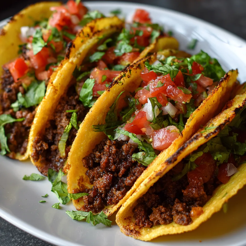 Spicy Grilled Ground Beef Tacos 3
