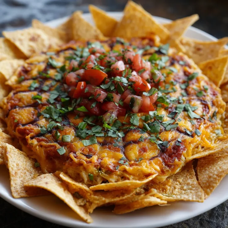 Spiderweb Taco Dip – Spooky No-Bake Halloween Party Appetizer 1