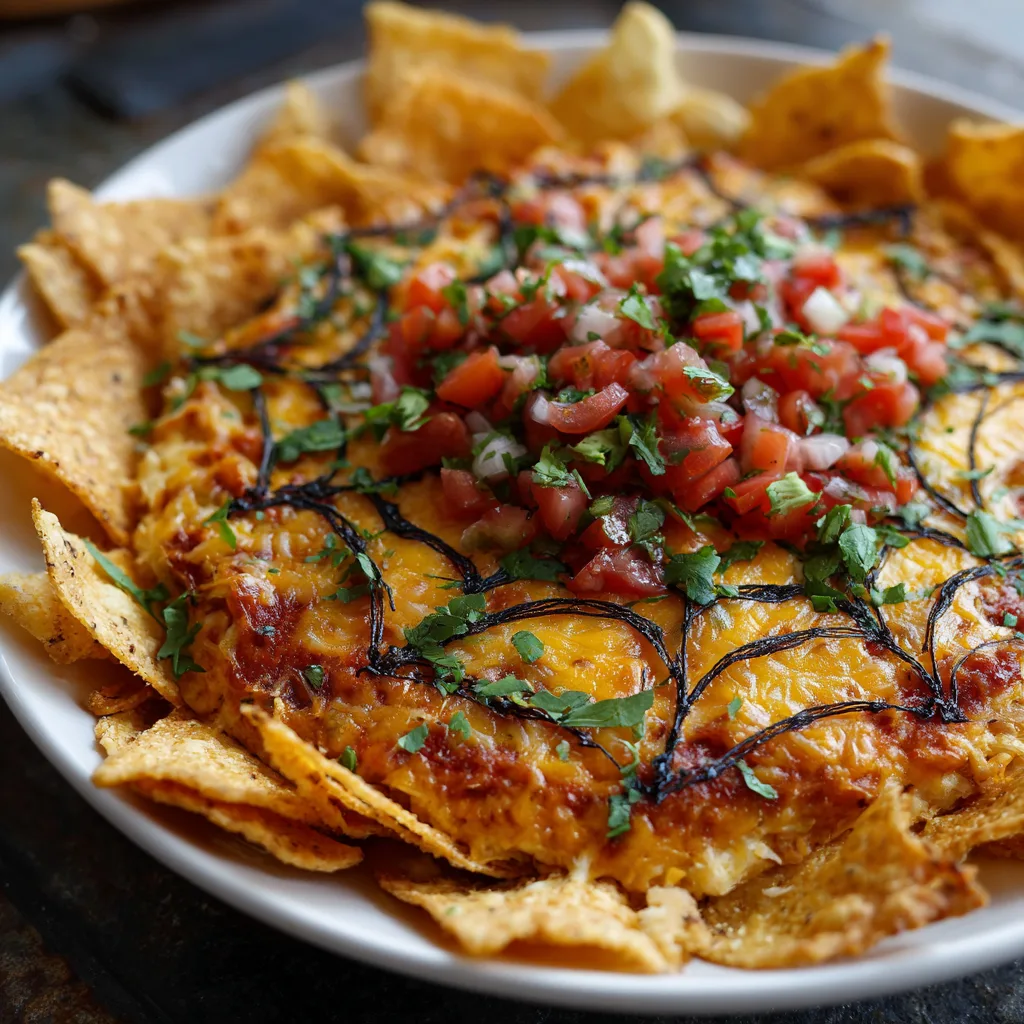 Spiderweb Taco Dip – Spooky No-Bake Halloween Party Appetizer

4