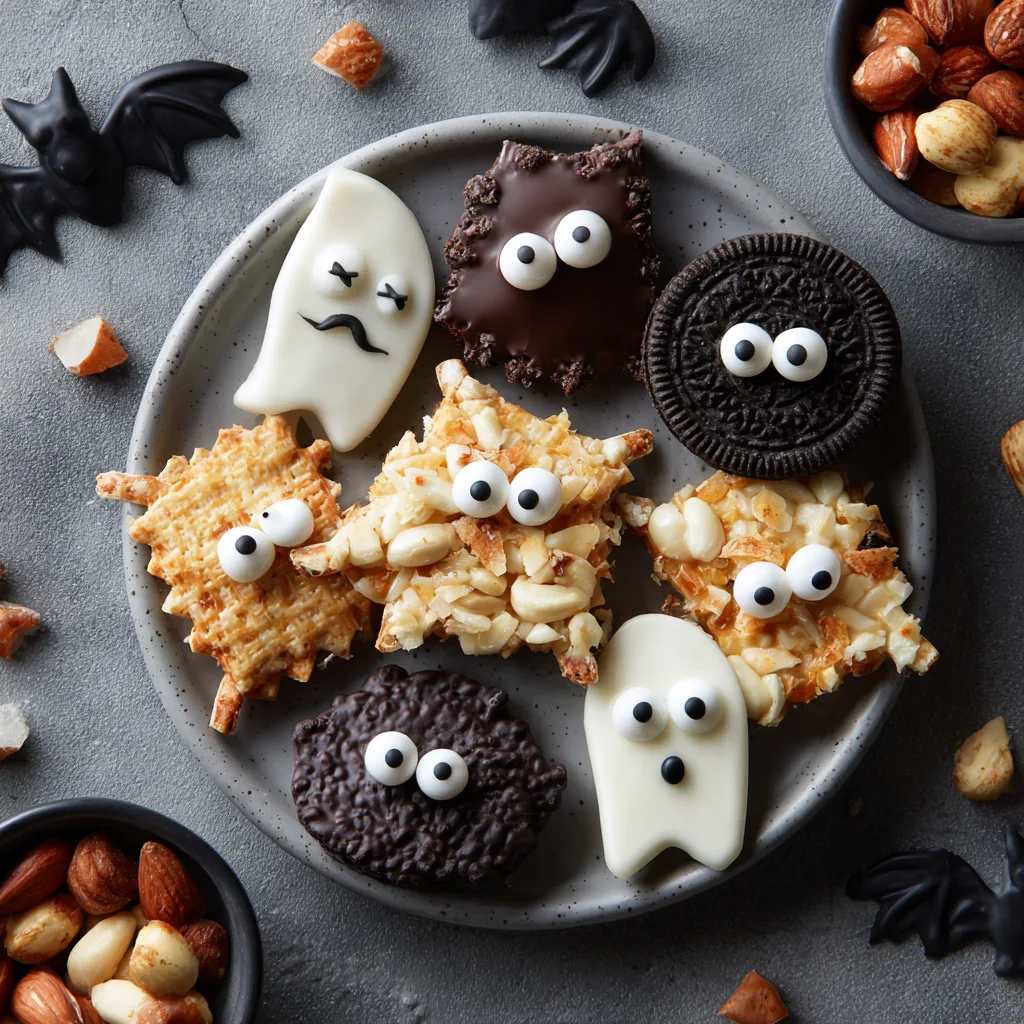 Spooky Halloween Snacks No-Bake 1