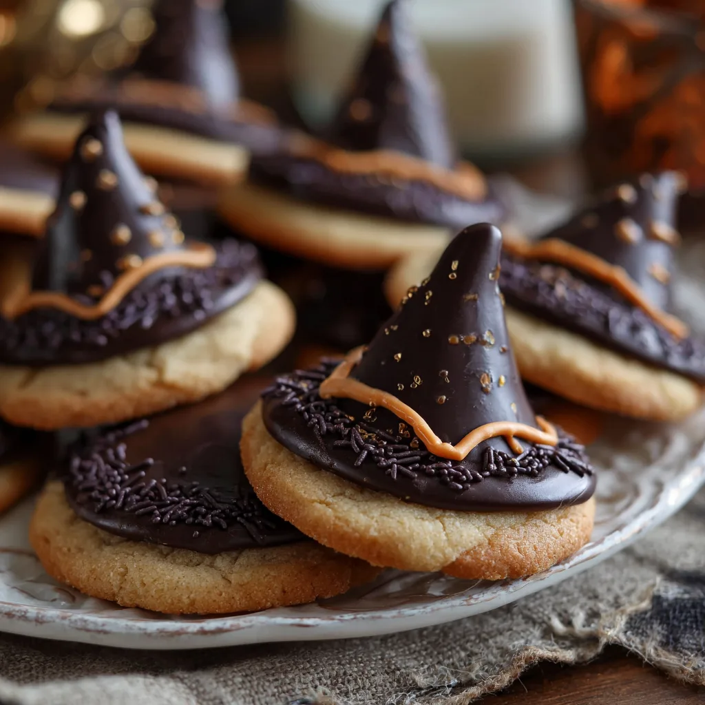 Witch Hat Cookies 4