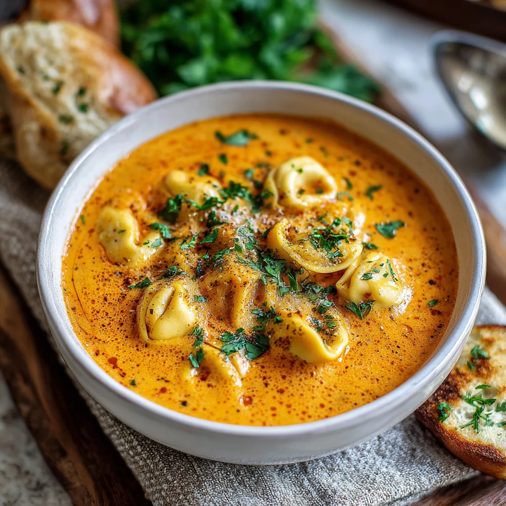 Easy Tortellini Bisque