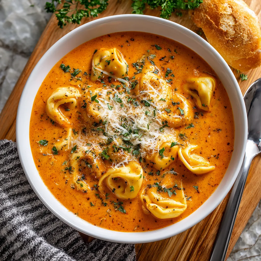 Easy Tortellini Bisque