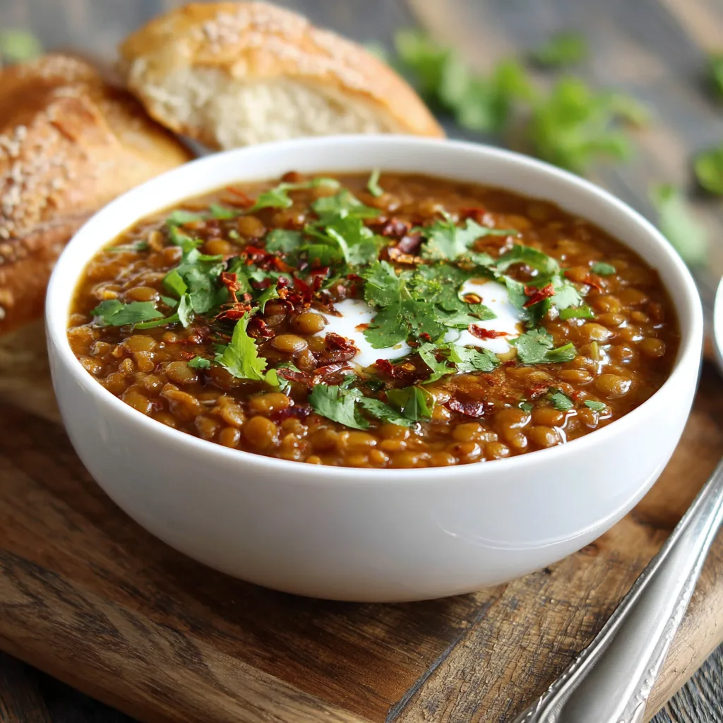 Hearty Lentil Instant Pot Soup
