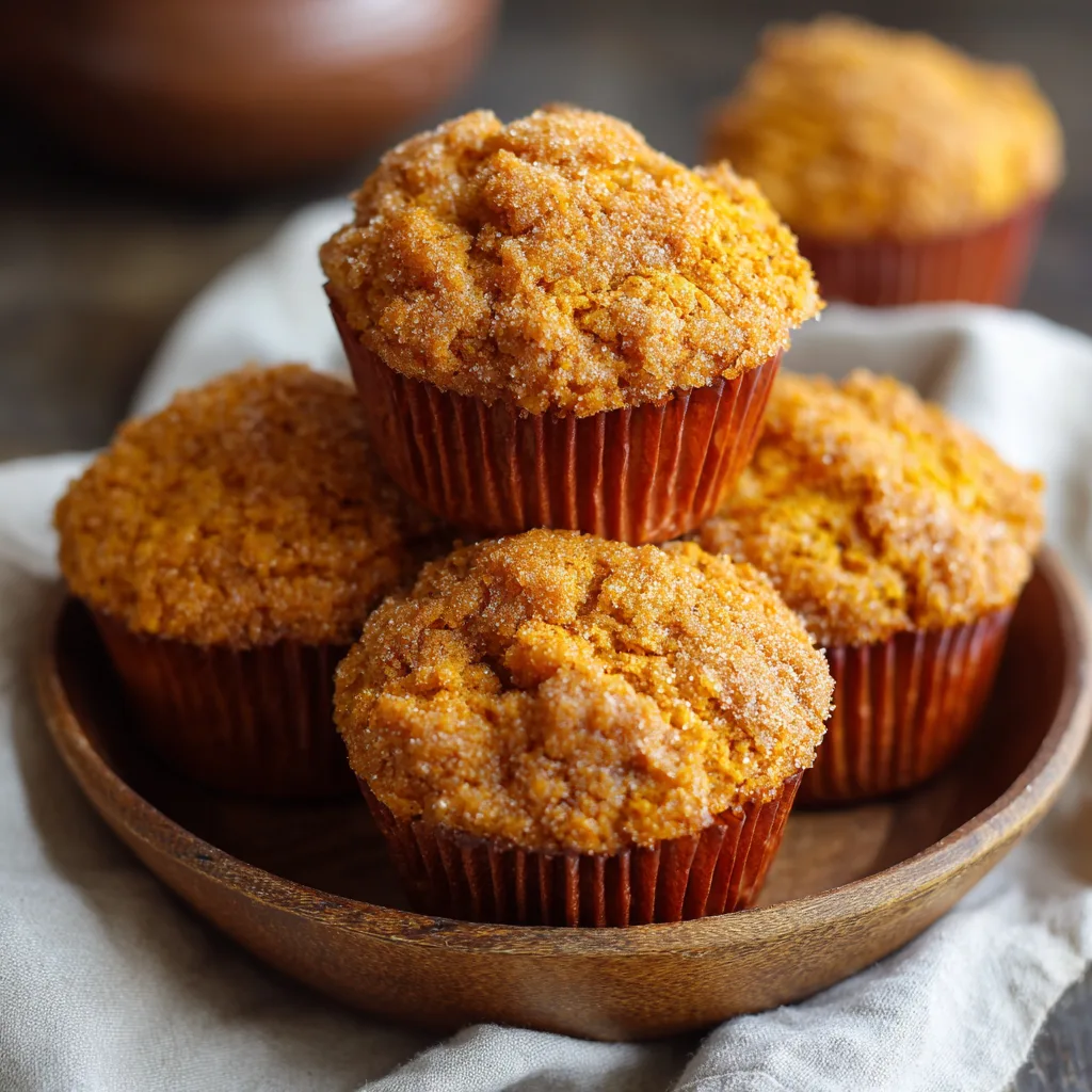 Quick Easy Pumpkin Muffins