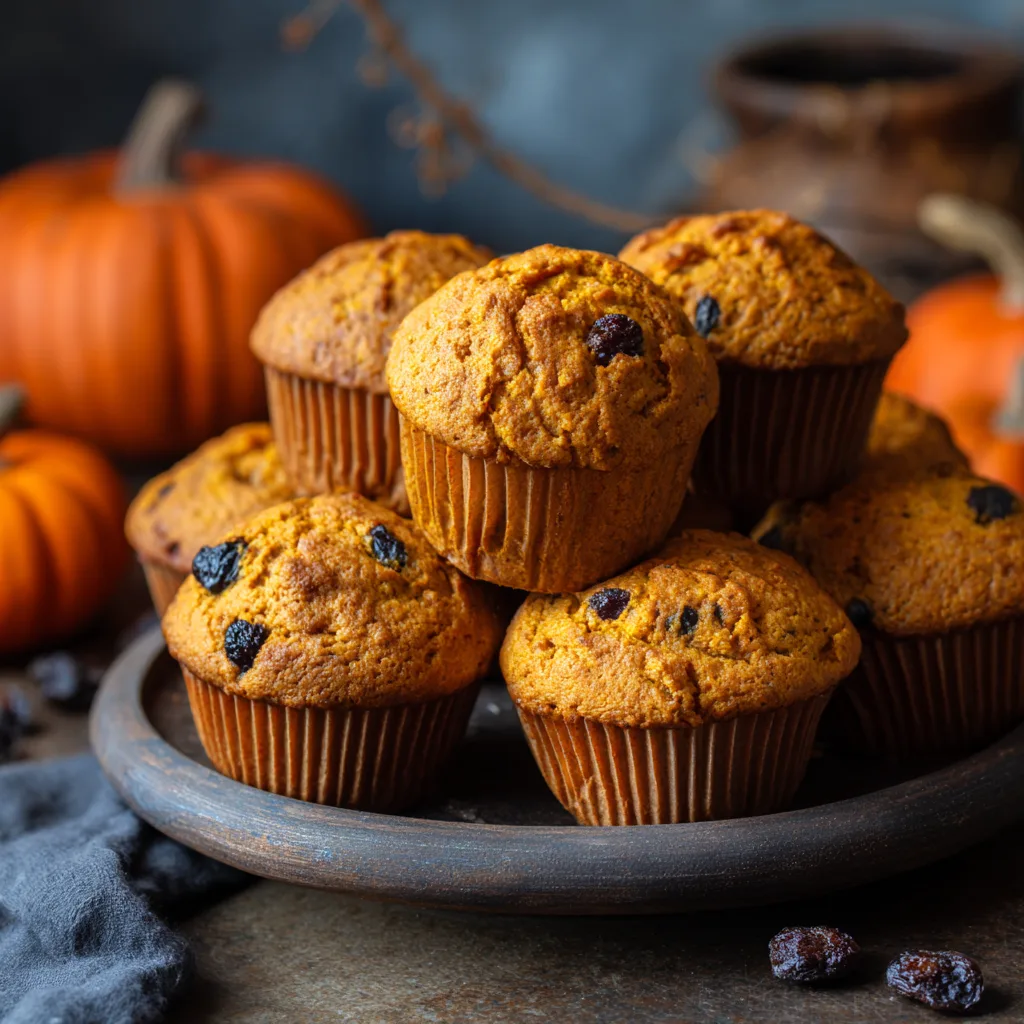 Quick Easy Pumpkin Muffins