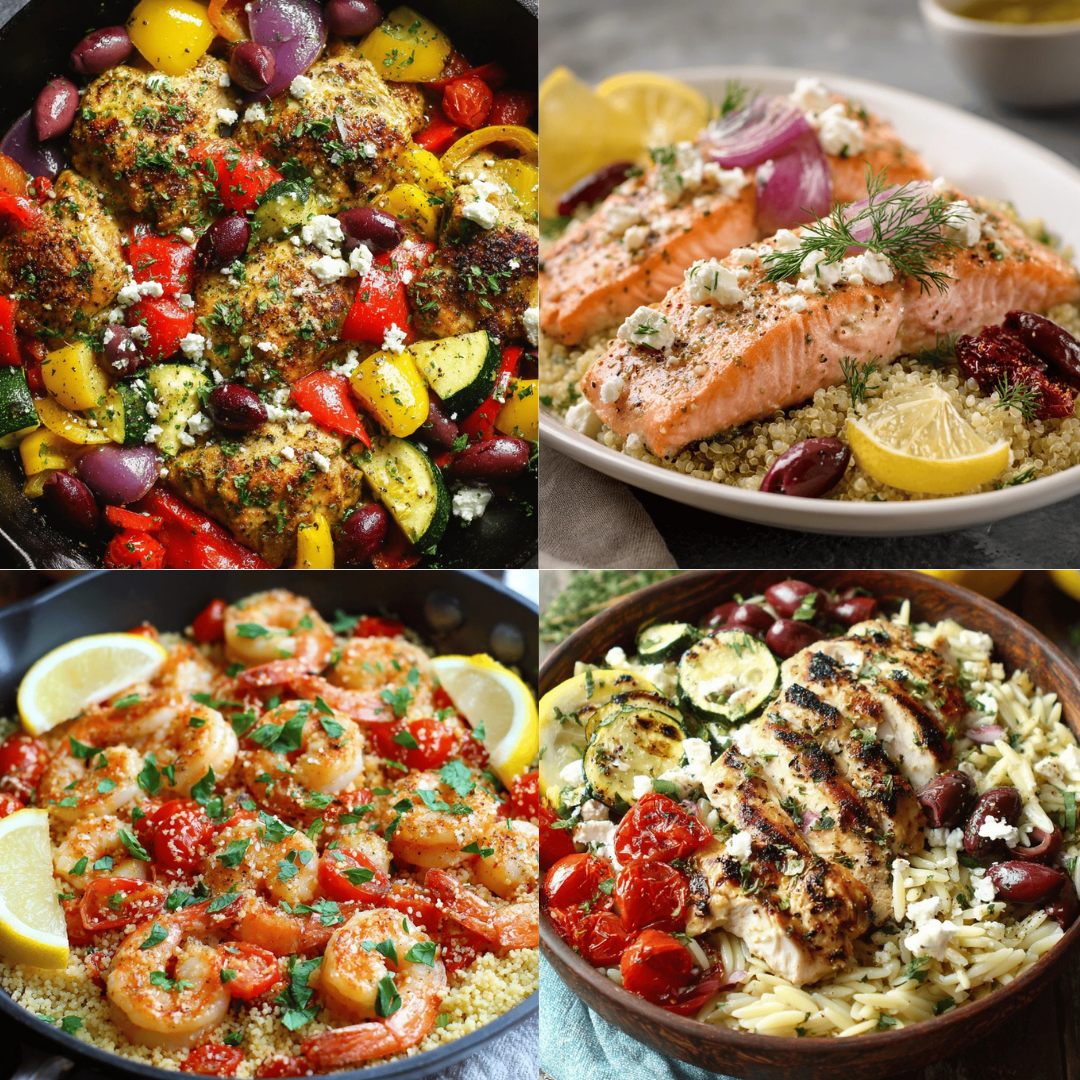 Healthy Mediterranean Recipes Everyone Loves – Fresh, Easy & Delicious!