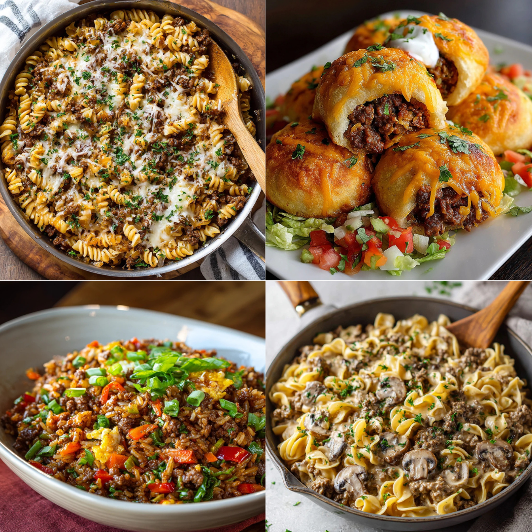 Big-Flavor Ground Beef Meals – Easy, Fast & Totally Crave-Worthy!