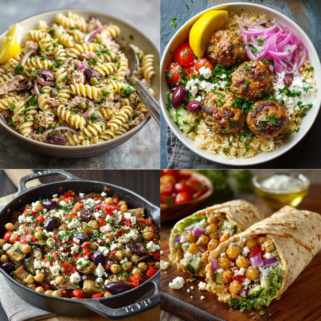 Mediterranean Meals You’ll Love – Healthy, Easy & Full of Flavor!