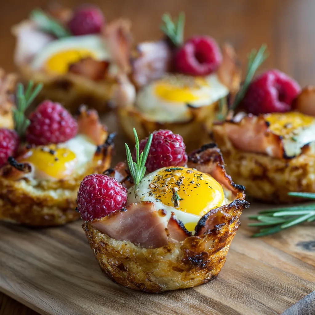 Sweet Ham Breakfast Cups – Easy, Savory-Sweet Morning Bites