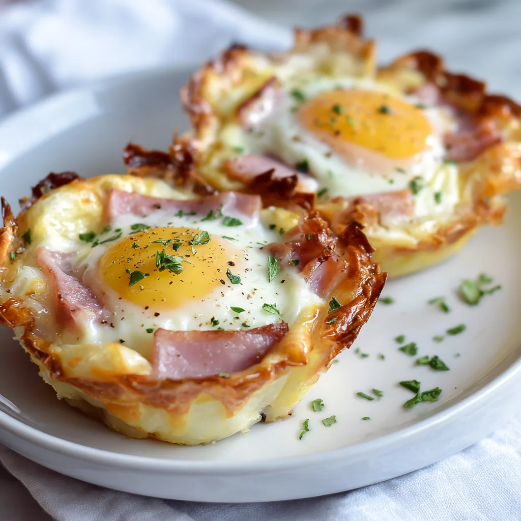 Sweet Ham Breakfast Cups – Easy, Savory-Sweet Morning Bites