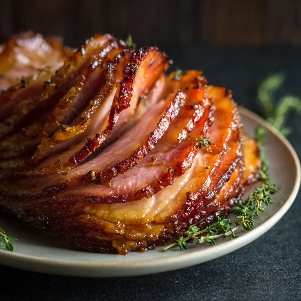 Baked Honey Ham Slices – Sweet, Juicy & So Easy