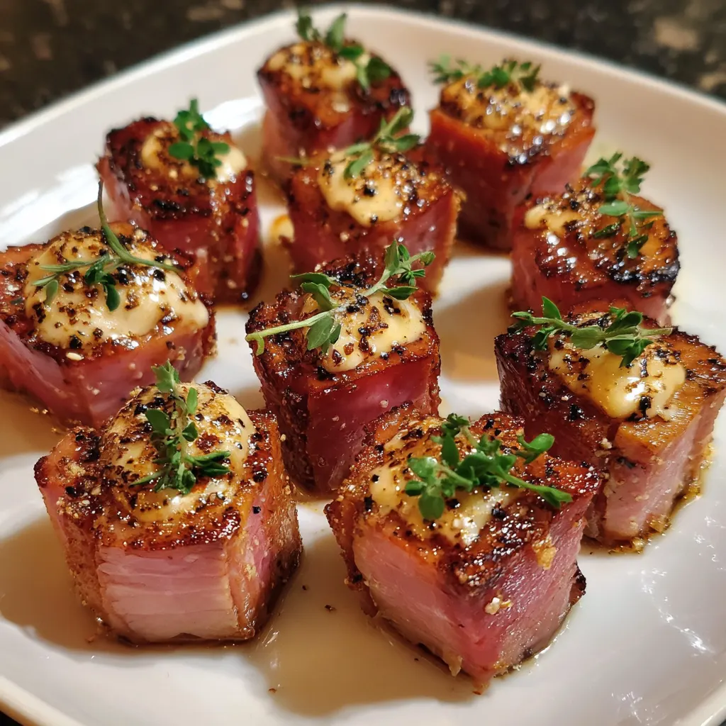 Brown Sugar Ham Appetizer Bites – Sweet, Sticky & Crowd-Pleasing