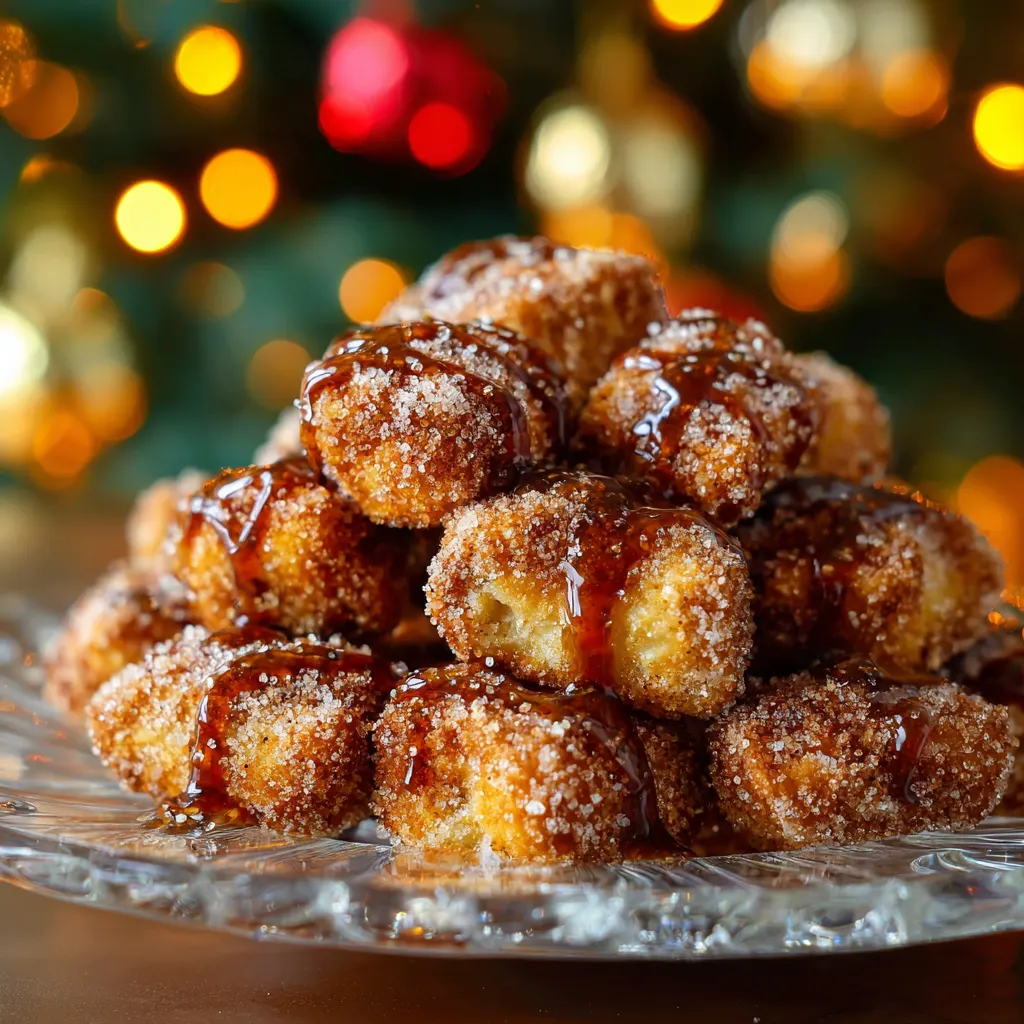 Christmas Cinnamon Sugar Pretzel Bites – Sweet & Crunchy