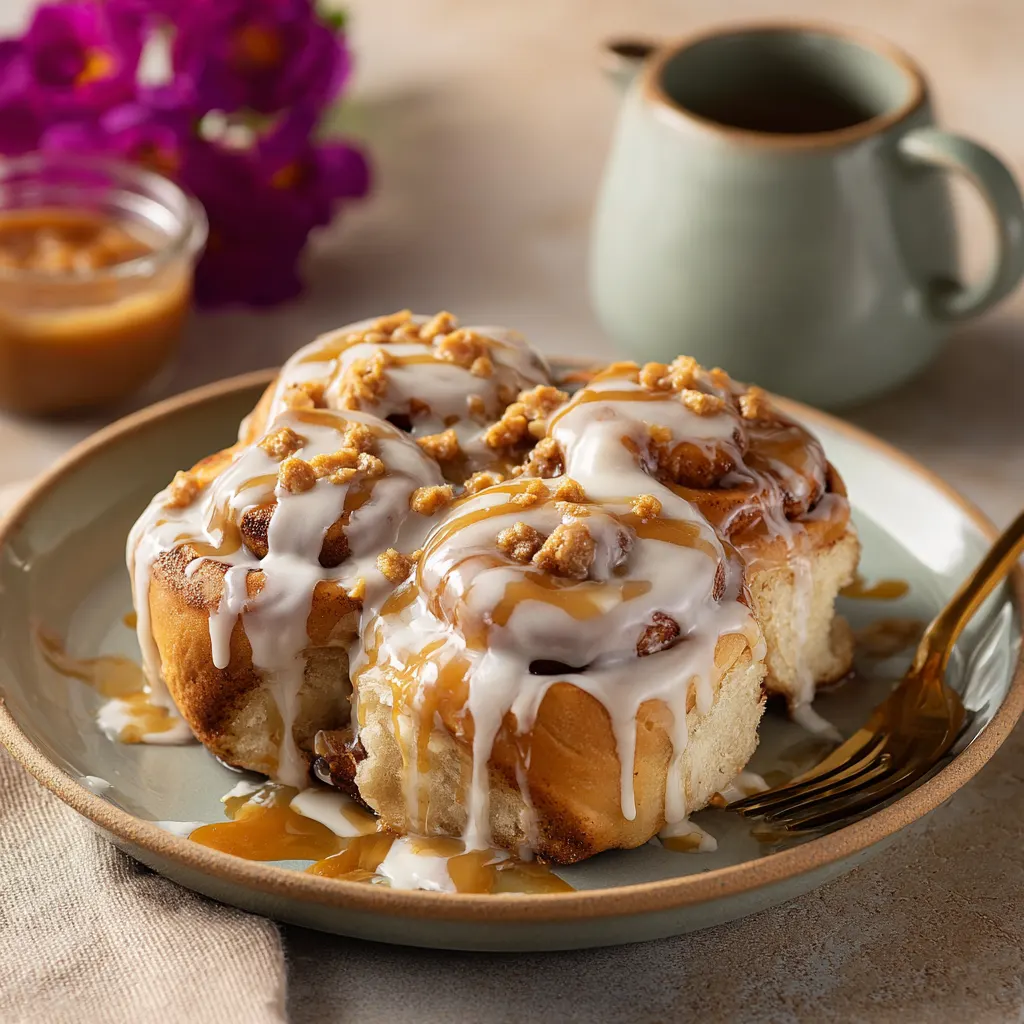 Christmas Cookie Butter Cinnamon Rolls – Gooey, Festive & Holiday-Perfect!
