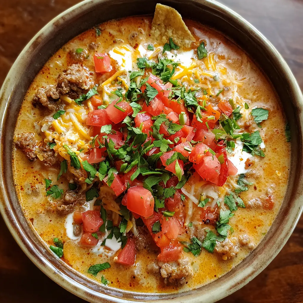 Creamy Sausage Tortilla Soup – Rich & Cozy