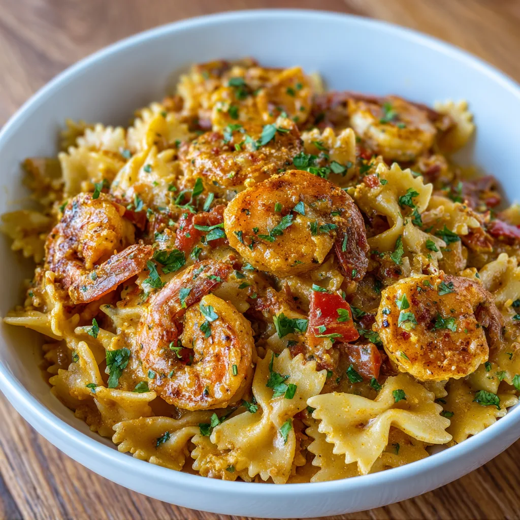 Crockpot Cajun Shrimp Jambalaya Pasta – Spicy, Hearty & So Easy!