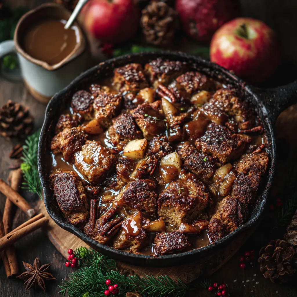 Gingerbread Apple Butter Biscuit Bake – Warm, Spiced & Holiday-Perfect!