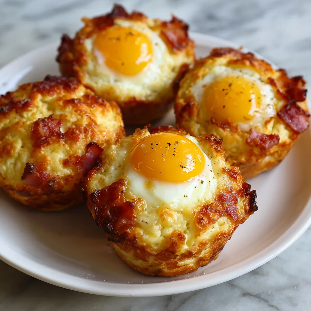 Honey Ham Breakfast Muffins – Sweet, Savory & Fluffy